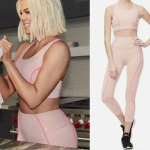 Good American The Electric Feel Crop Leggings NWT